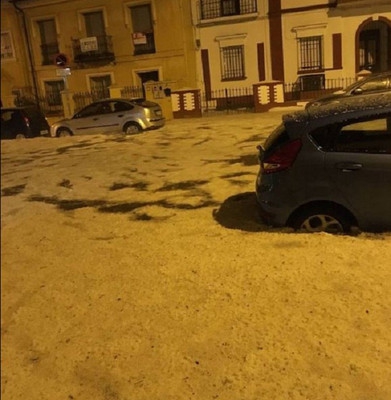 На Испанию обрушились сильные дожди
