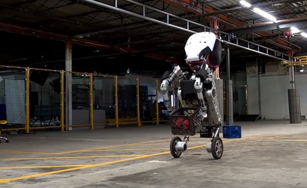 Boston Dynamics показали возможности робота Handle