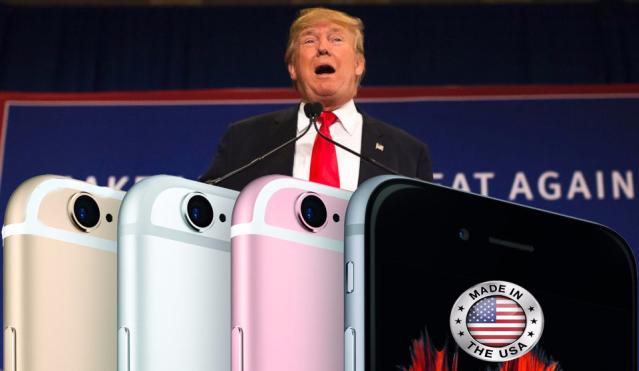 Трамп перешел на iPhone