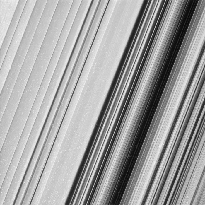 Кольцо Сатурна с максимальной детализацией