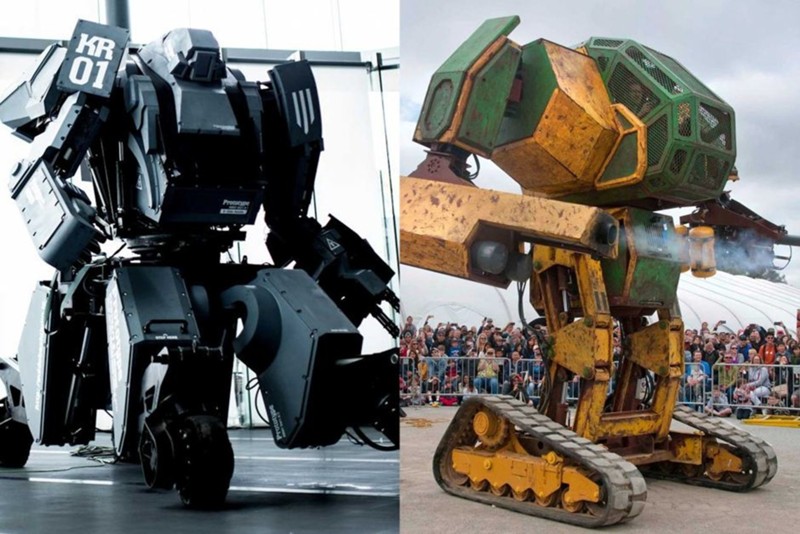 В августе этого года состоится битва гигантских роботов