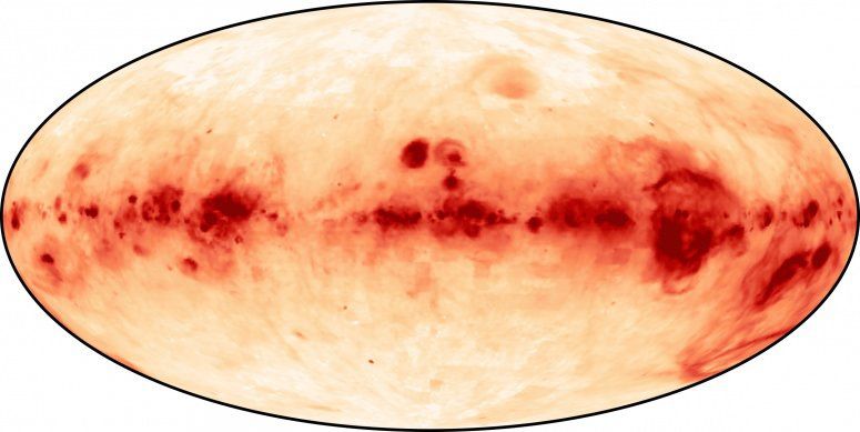 Обнаружен ионизированный водород в нашей Галактике вдали от звезд