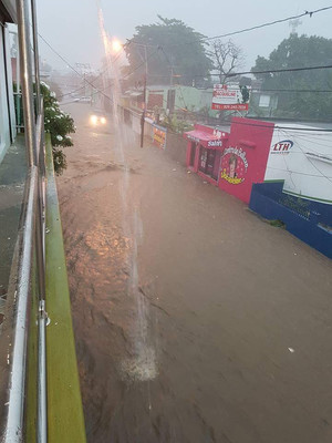 Сильные дожди вызвали наводнение в Доминикане