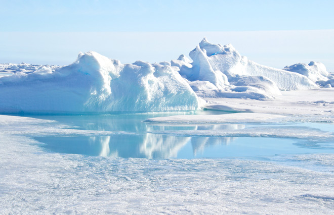 Арктика теплеет в два раза быстрее остальной планеты