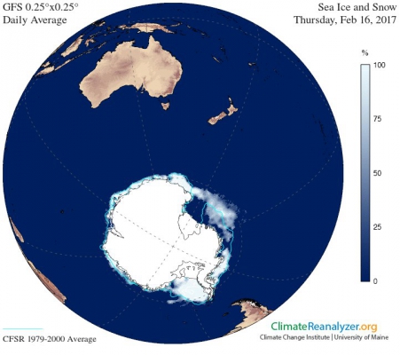 Льды Антарктиды тают рекордными темпами