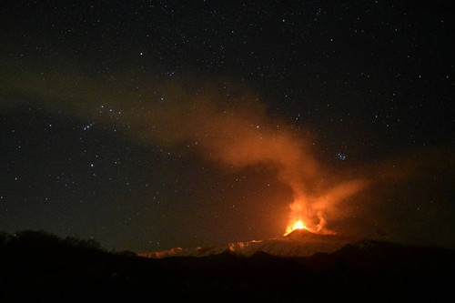 В Италии активизировался вулкан Этна