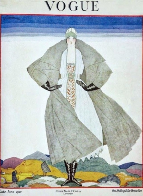 Обложки журнала Vogue 1917-1920 гг. от культового фэшн-иллюстратора