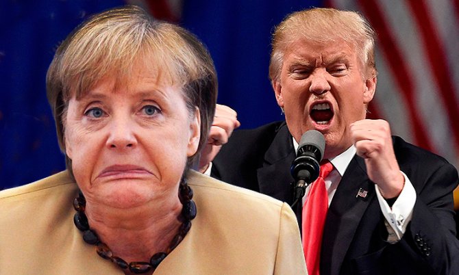 Выяснено: Почему Трамп отказался пожимать руку Меркель