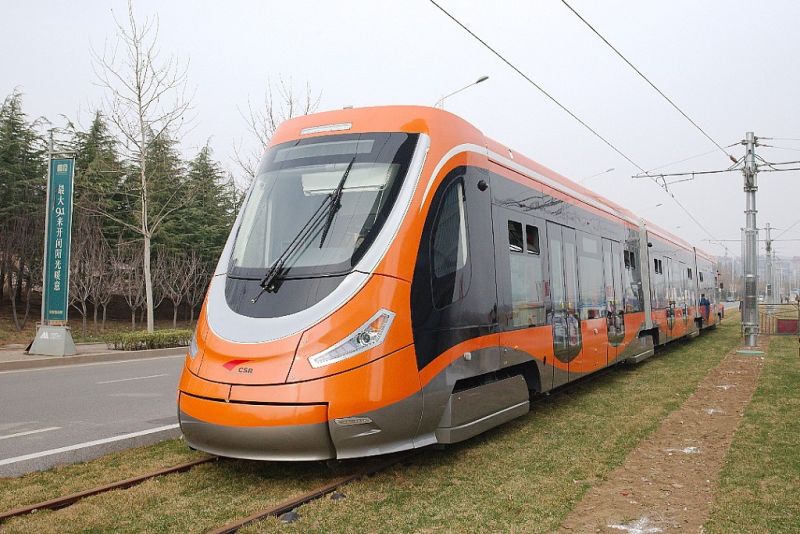 Китай переходит на водородные трамваи
