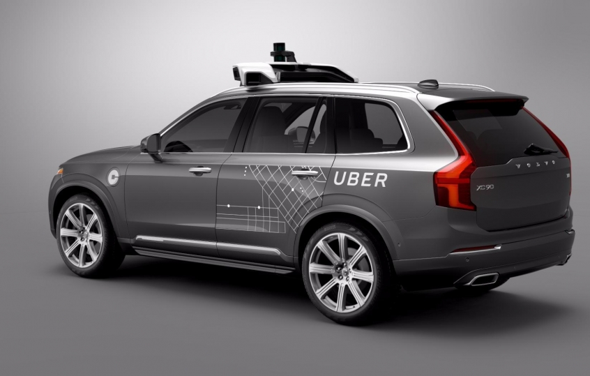 Uber остановил тестирование беспилотных автомобилей из-за ДТП