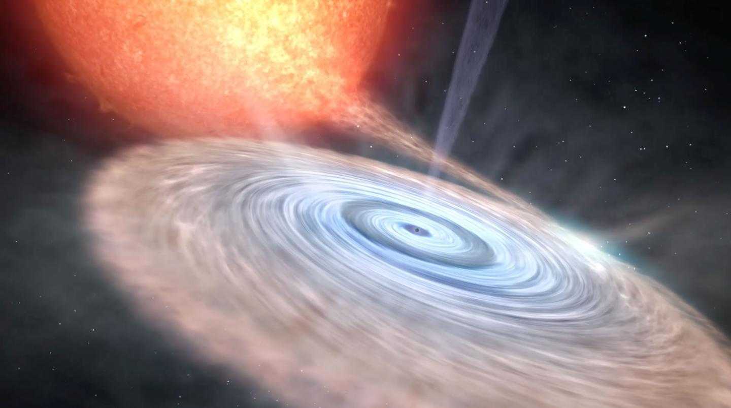 Ученые рассказали про «ветер» черной дыры