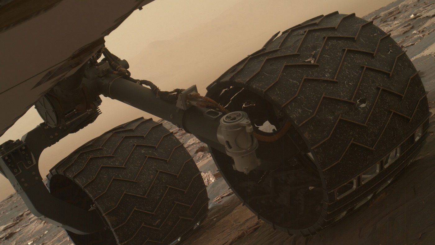 Колеса Curiosity износились на 60%