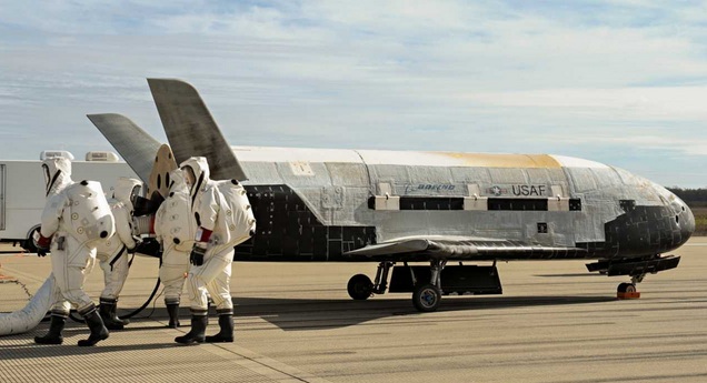 Секретный космоплан X-37В побил рекорд пребывания на орбите Земли