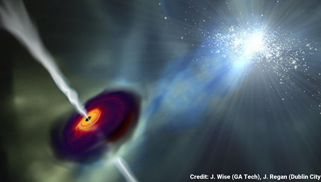 Как возникли первые черные дыры Вселенной