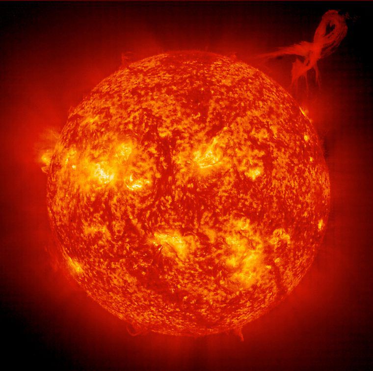 Излучение Солнца сыграло важную роль в развитии жизни на Земле