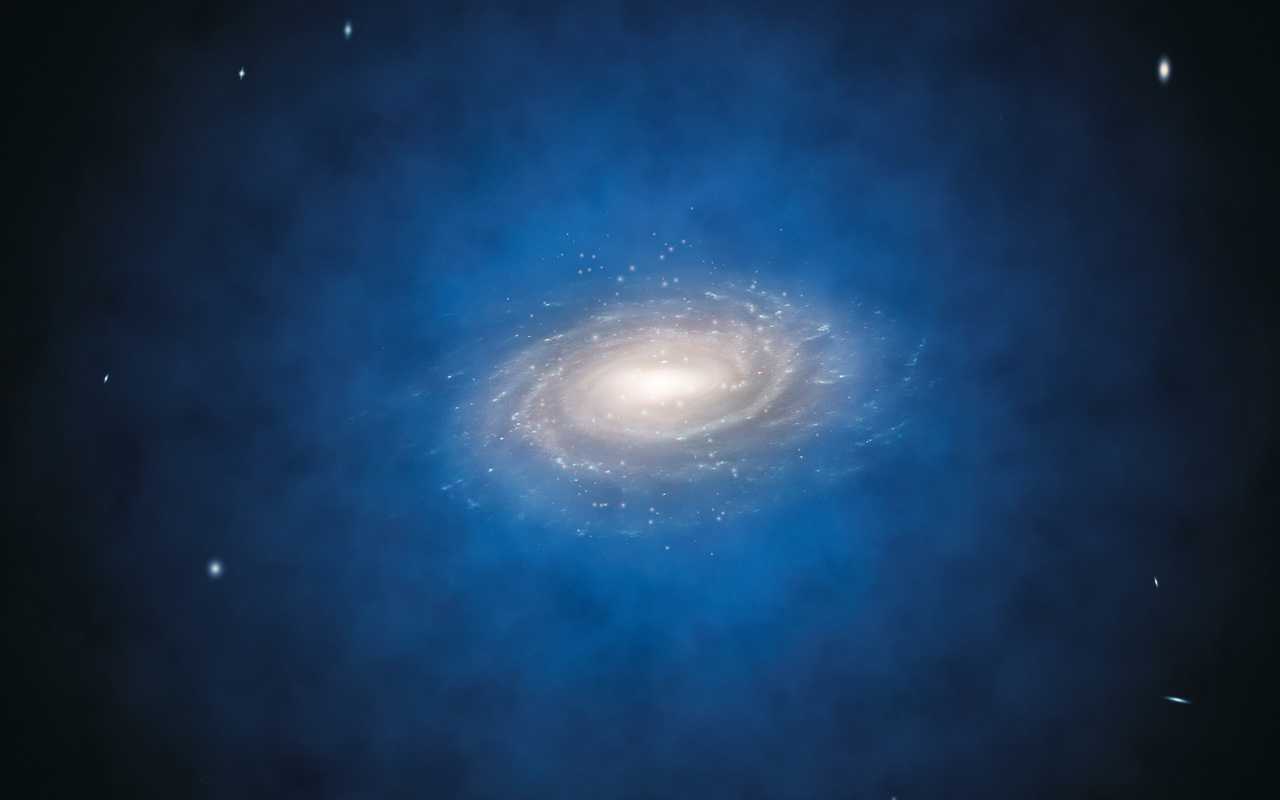 Вокруг нашей Галактики обнаружили водородный ореол
