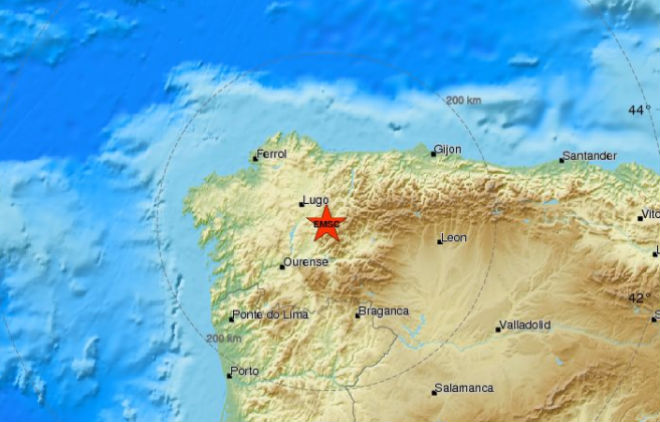 Землетрясение напугало жителей севера Испании