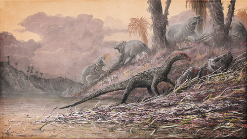 Предок динозавров был похож на крокодила